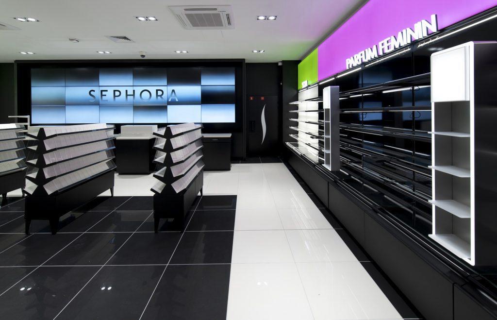 Sol et mur boutique Sephora
