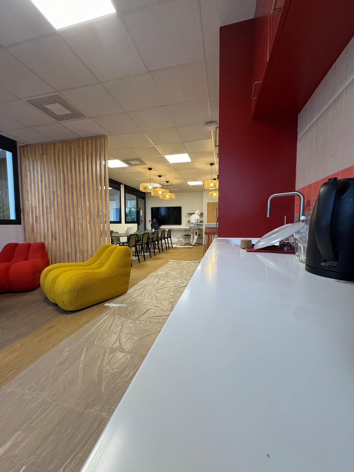 Rénovation cuisine peinture Montpellier